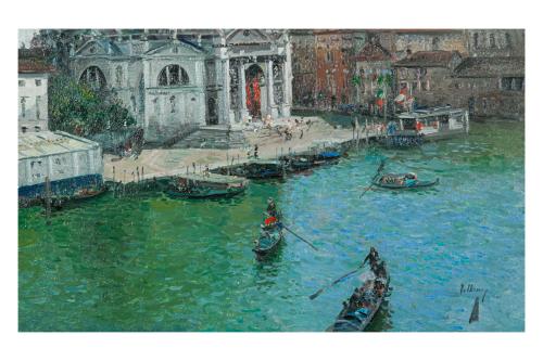 FIRMADOS JOSE LUIS CHECA (Valencia, 1950), Vistas de Veneci