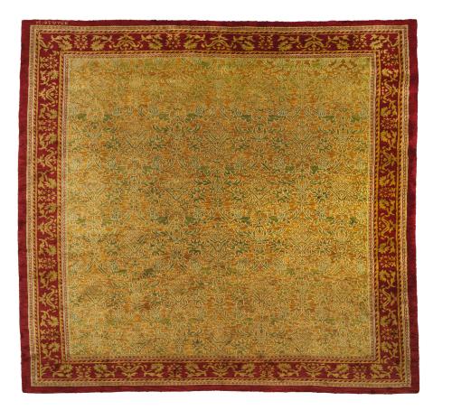 186   -  <p><span class="object_title">Alfombra española en lana de Miguel Stuyck, firmada.</span><br></p>