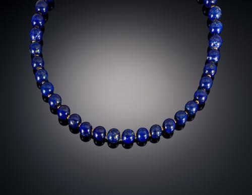 761   -  <p><span class="object_title">COLLAR DE  LAPISLÁZULI</span></p>