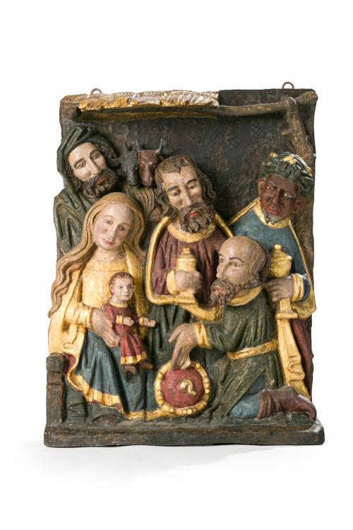 294   -  <p><span class="object_author">ESCUELA TARDOGÓTICA BURGALESA, S. XVI - Adoración de los Magos </span></p>