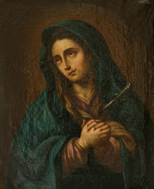 371   -  <p><span class="object_author">ESCUELA COLONIAL S. XVIII - Dolorosa</span></p>