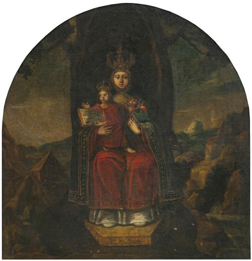 317   -  <p><span class="object_author">ESCUELA SEVILLANA S. XVII - Virgen de Valvaneda</span></p>