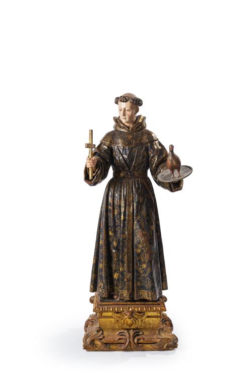 319   -  <p><span class="object_author">ESCUELA GRANADINA S. XVII. CÍRCULO DE ALONSO DE MENA (Granada, 1587 - 1646) - San Nicolás de Tolentino </span></p>