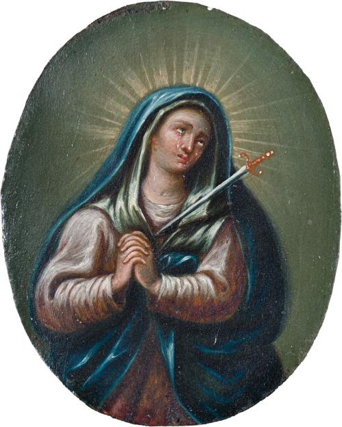 373   -  <p><span class="object_author">ESCUELA MEJICANA S. XVIII - Dolorosa </span></p>