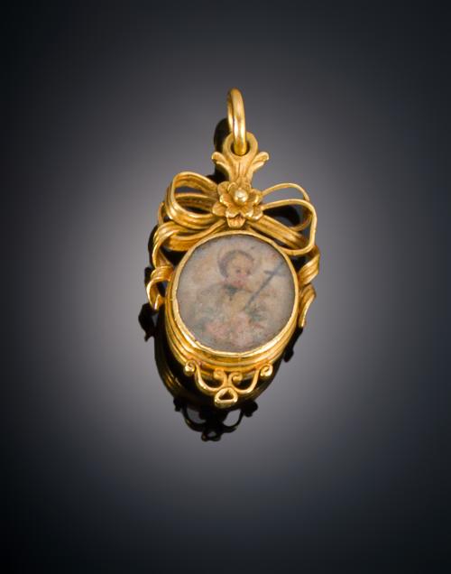674   -  <p><span class="object_title">RELICARIO PEQUEÑO S. XVIII</span></p>