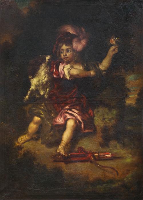 408   -  <p><span class="object_author">ESCUELA FRANCESA FNS. S. XVIII - "Niño con arco"<br/><br/></span></p>
