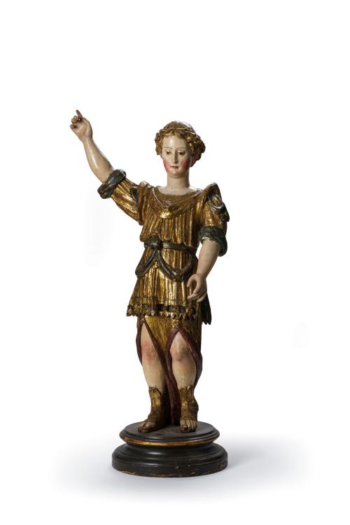 314   -  <p><span class="object_author">ESCUELA CASTELLANA PPS. S. XVII - Soldado romano</span></p>
