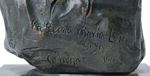 PABLO SERRANO ( Crivillen,1908 - Madrid, 1985), La reina Ma