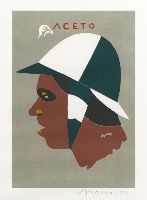 EDUARDO ARROYO (Madrid 1937 - 2018), Aceto, Litografía sobr