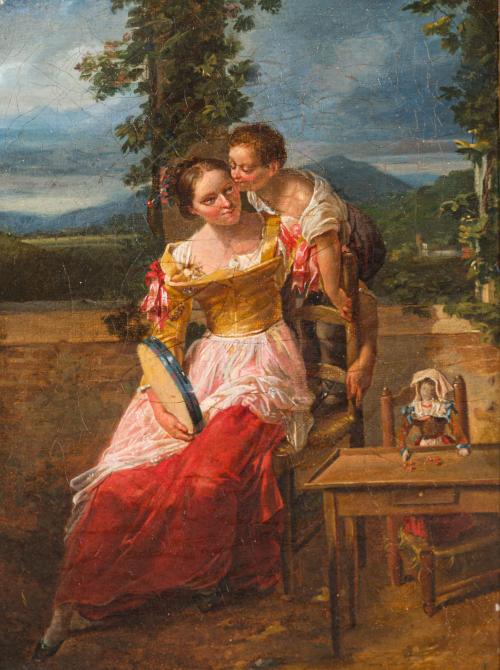 ANTOINETTE CECILE HORTENSE HAUDEBOURT LESCOT ( Paris,1784-1