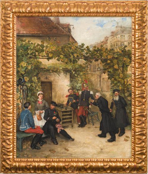 ALBERT BLINGY (Château-Thierry, Francia,1849 - Ferrolles, F
