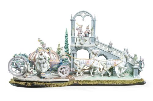LLADRÓ, s. XX, La llegada de Cenicienta, Porcelana