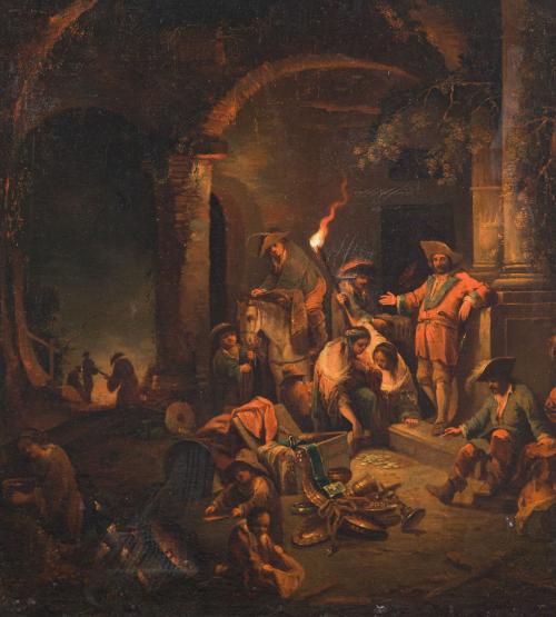ATRIBUIDA A JOHANN GEORG TRAUTMANN (Zweibrücken, 1713- Fran