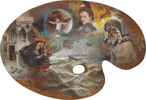 ATRIBUIDO A JOAQUÍN SOROLLA Y BASTIDA (Valencia, 1863 - Cer