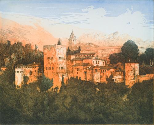 838   -  <p><span class="object_author">CLARA GANGUTIA (San Sebastián, 1952) - La Alhambra</span></p>