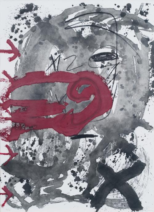 734   -  <p><span class="object_author">ANTONI TÀPIES (Barcelona, 1923 - 2012) - Carmí 5</span></p>