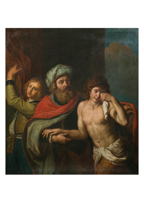 331   -  <p><span class="object_author">SEGUIDOR DEL GUERCINO (Italia, 1591 - 1666) - Regreso del hijo pródigo </span></p>
