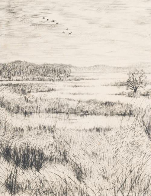 GEORGE BARRET (Dublín, 1730 - Londres, 1784), Paisajes , Lo