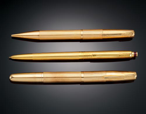 1201   -  <p><span class="object_title"> PLUMA, PORTAMINAS Y BOLÍGRAFO WATERMAN </span></p>
