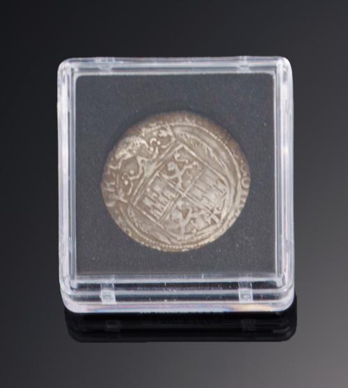 727   -  <p><span class="object_title">MONEDA DE PLATA 1 REAL , REYES CATÓLICOS. CECA DE TOLEDO, ANTERIOR A LA PRACMATICA </span></p>