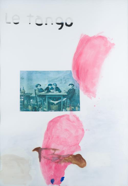 JULIAN SCHNABEL (New York, 1951), Le Tango I, Aguafuerte, a