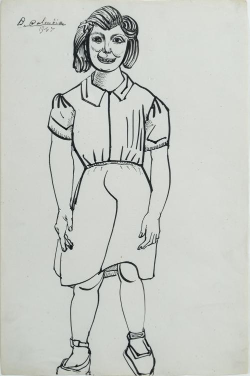 639   -  <p><span class="object_author">BENJAMÍN PALENCIA  (Albacete,1894 - Madrid,1980) - Muchacha</span></p>