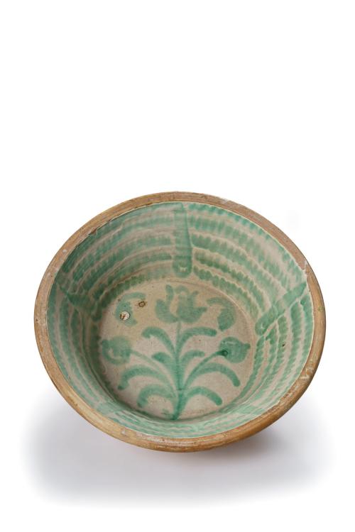 201   -  <p><span class="object_title">Gran lebrillo en cerámica de Fajalauza, Granada, S. XIX. </span><br></p>
