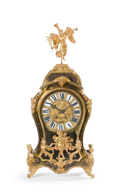 292   -  <p><span class="object_title">Reloj de cartel, estilo Luix XIV, ff. S. XIX.</span></p>