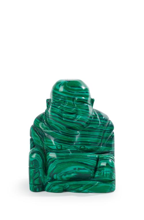 43   -  <p><span class="object_title">Buda en malaquita tallada.</span><br></p>