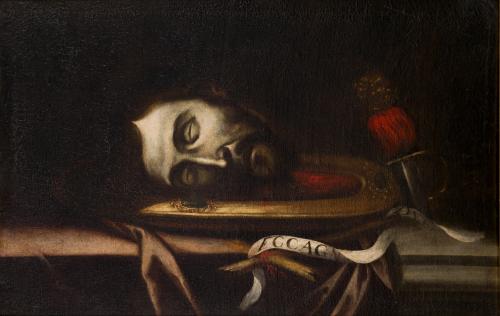 510   -  <p><span class="object_author">ESCUELA CORDOBESA  C. 1660 - Cabeza de San Juan Bautista </span></p>