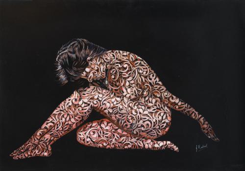 JOSE MARÍA MADRID (Madrid, 1957), Caleidoscopio, Óleo sobre