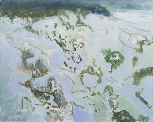 JUAN HIGUERAS (España,1963), Sin título, Óleo sobre táblex