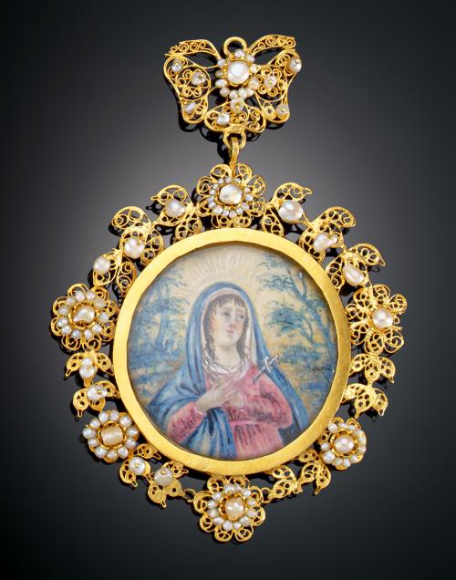 1024   -  <p><span class="object_title">MEDALLON VALENCIANO S. XIX</span></p>