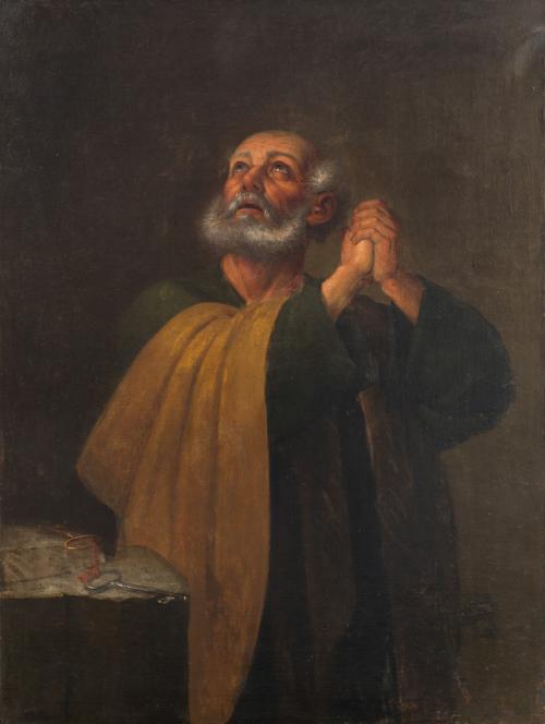 520   -  <p><span class="object_author">ESCUELA ANDALUZA S. XVII  - Las lágrimas de San Pedro</span></p>