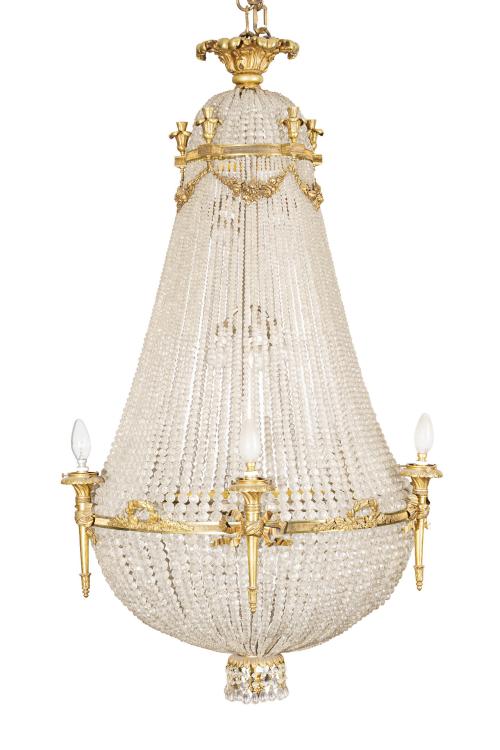 110   -  <p><span class="object_title">LÁMPARA FRANCESA TIPO GLOBO DE ESTILO LUIS XVI</span><br></p>