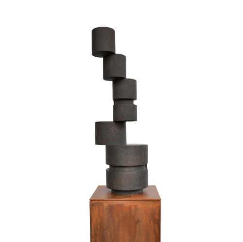 BORJA BARRAJÓN (Madrid, 1985), Humo VIII, Mármol negro