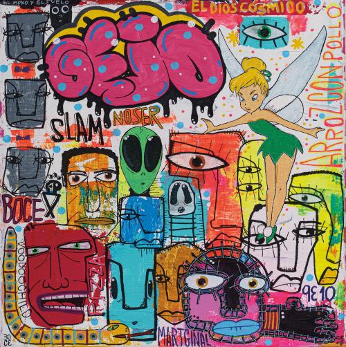 497   -  <p><span class="object_author">GEJO (Zaragoza, 1977) - El mono y el suelo </span></p>