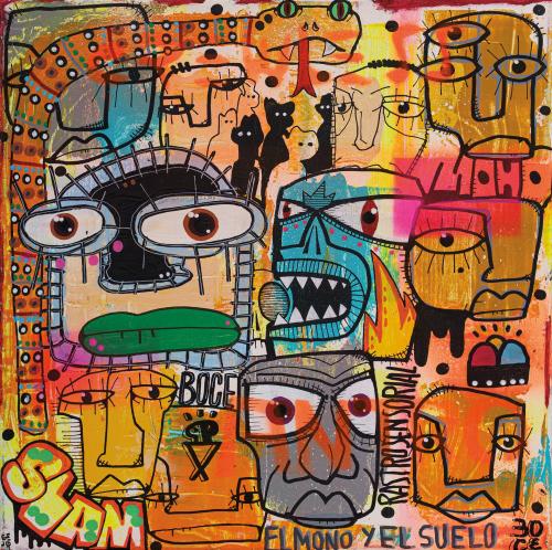 496   -  <p><span class="object_author">GEJO (Zaragoza, 1977) - El Dios cósmico </span></p>