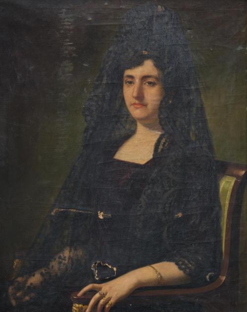 JUAN ANTONIO BENLLIURE (Valencia, 1859 - Madrid, 1930), Ret