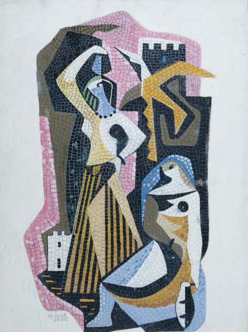 AGUILERA AMATE (Lucena, 1926 - Córdoba, 1989), Sin título ,