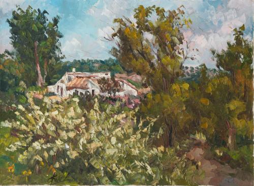 662   -  <p><span class="object_author">ESCUELA ESPAÑOLA PPS. S. XX - Paisaje </span></p>