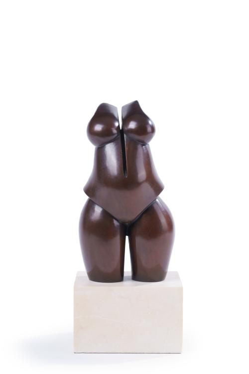 906   -  <p><span class="object_author">MANUEL MATEO CUENCA (Cuenca ,1951) - Torso femenino I</span></p>