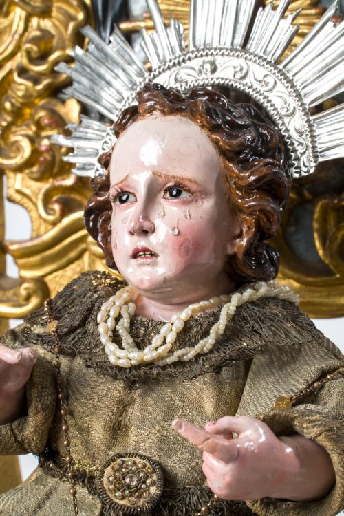 ATRIBUIDO A JOSÉ RISUEÑO (Granada, 1665 - 1732), Niño Jesús