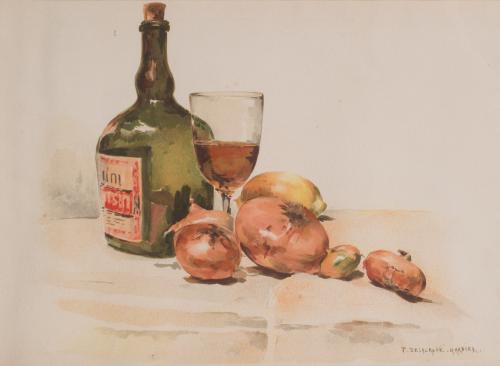 688   -  <p><span class="object_author">DELACROIX GARNIER (París, 1859-1912) - Sin título</span></p>