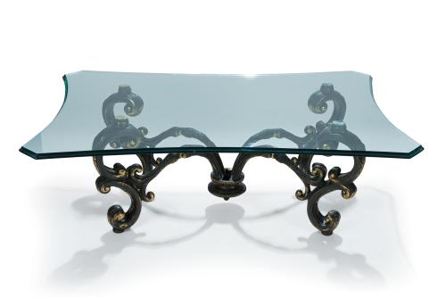 165   -  <p><span class="object_title">JUDITH NORMAN COLLECTION<br/>"Cocktail table"</span><br></p>