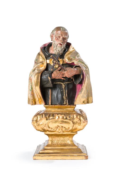 504 - <p><span class="object_author">CÍRCULO DE FRANCISCO SALZILLO (Murcia, 1707 - 1783) - Santo relicario </span></p>