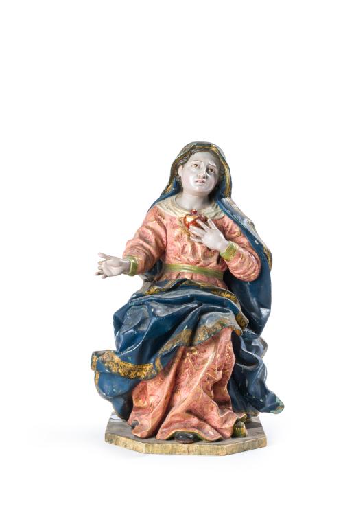 605 - <p><span class="object_author">ATRIBUIDO A CRISTOBAL RAMOS (Sevilla, 1725 - 1799) - Mater Dolorosa </span></p>