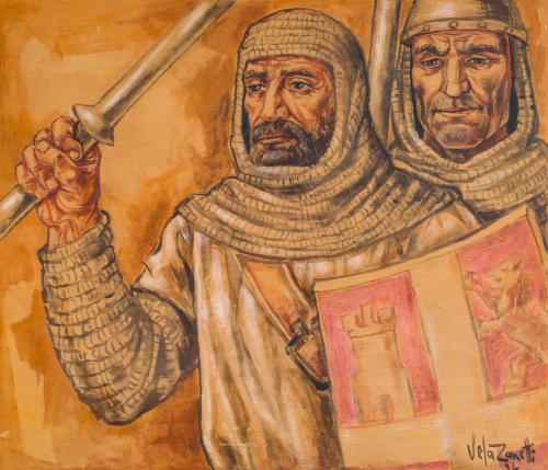 780   -  <p><span class="object_author">JOSÉ VELA ZANETTI (Burgos, 1913-1999) - El Cid</span></p>