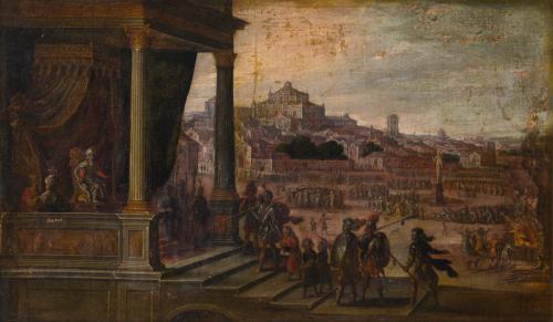 ATRIBUIDO A DOMINGO MARTÍNEZ (Sevilla, 1688 - 1749), Los Sa