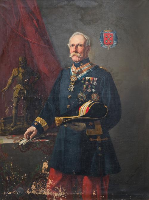 644   -  <p><span class="object_author">ESCUELA ESPAÑOLA S. XIX  - Retrato de caballero </span></p>